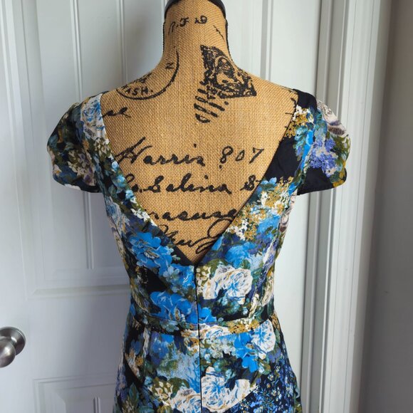 Free People Floral Maxi Dress La Fleur Size 4 - Picture 6 of 14